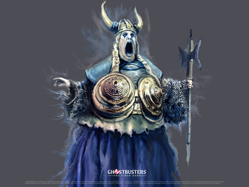Ghostbusters character concept art