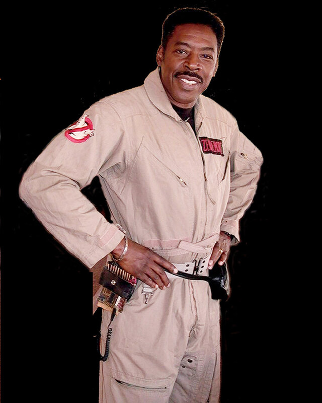 Ghostbusters character in uniform