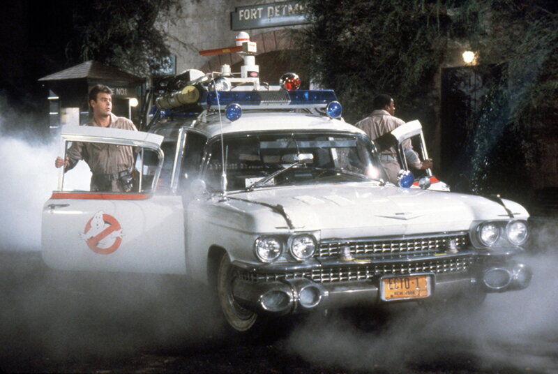 Ghostbusters Ecto-1 at Fort Detm