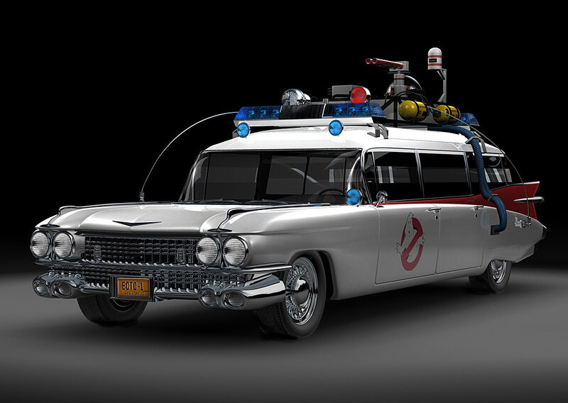 Ghostbusters Ecto-1 car
