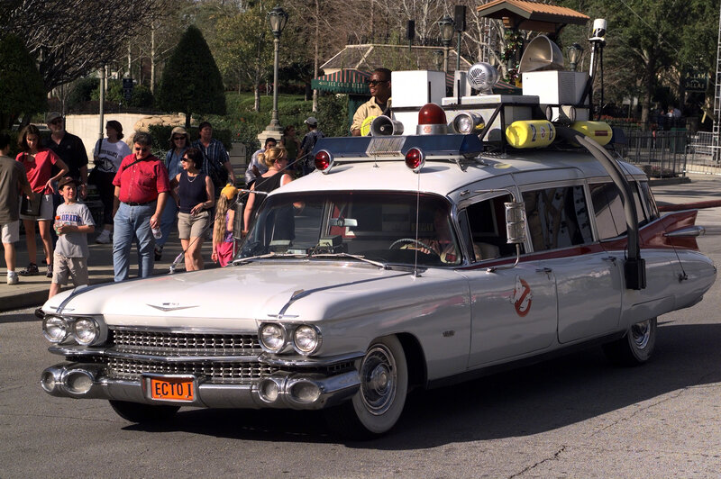 Ghostbusters Ecto-1 in parade