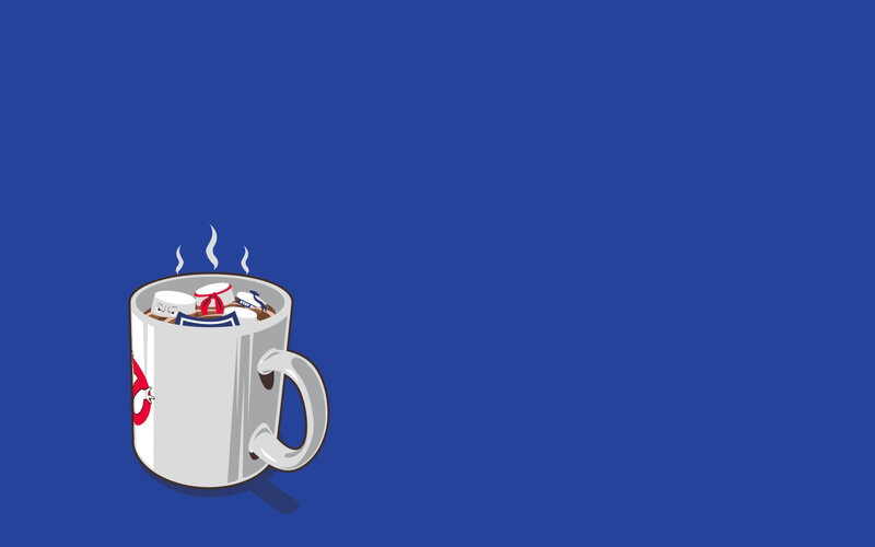 Ghostbusters hot chocolate mug