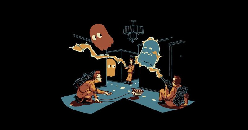 Ghostbusters in action