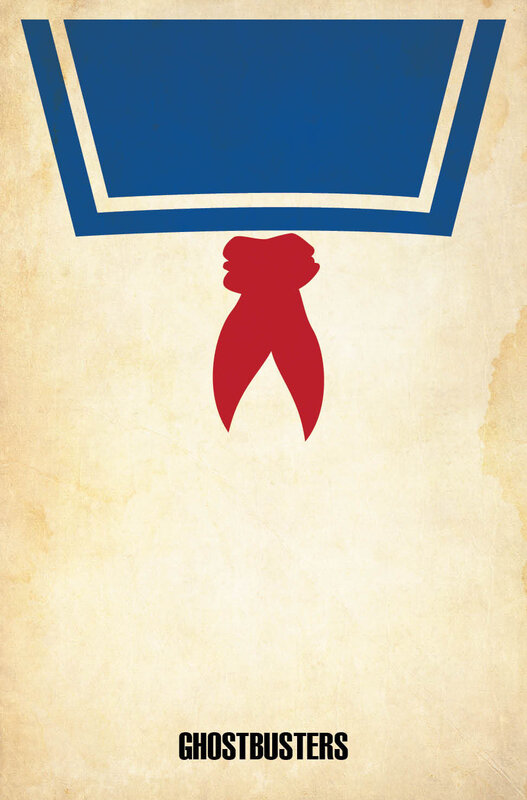 Ghostbusters minimalist poster