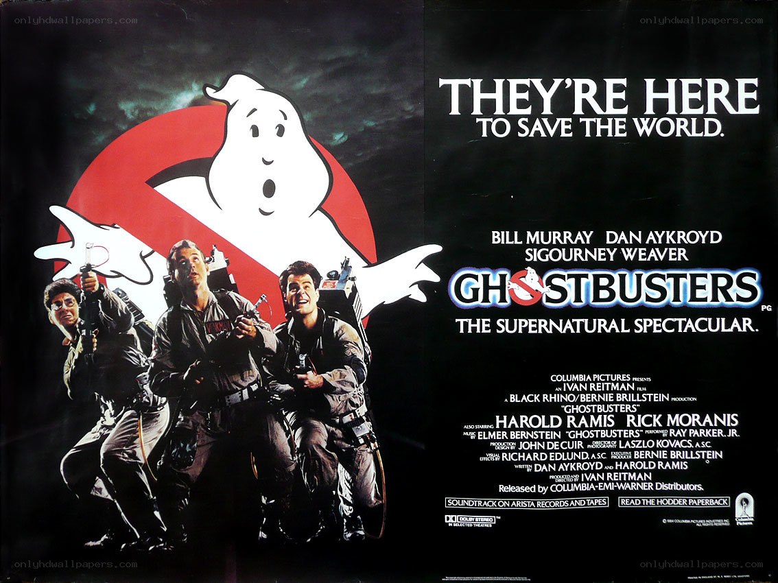 Ghostbusters movie poster