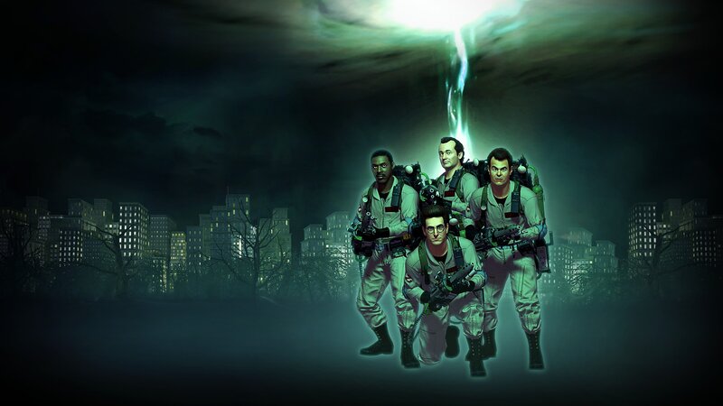 Ghostbusters team in city