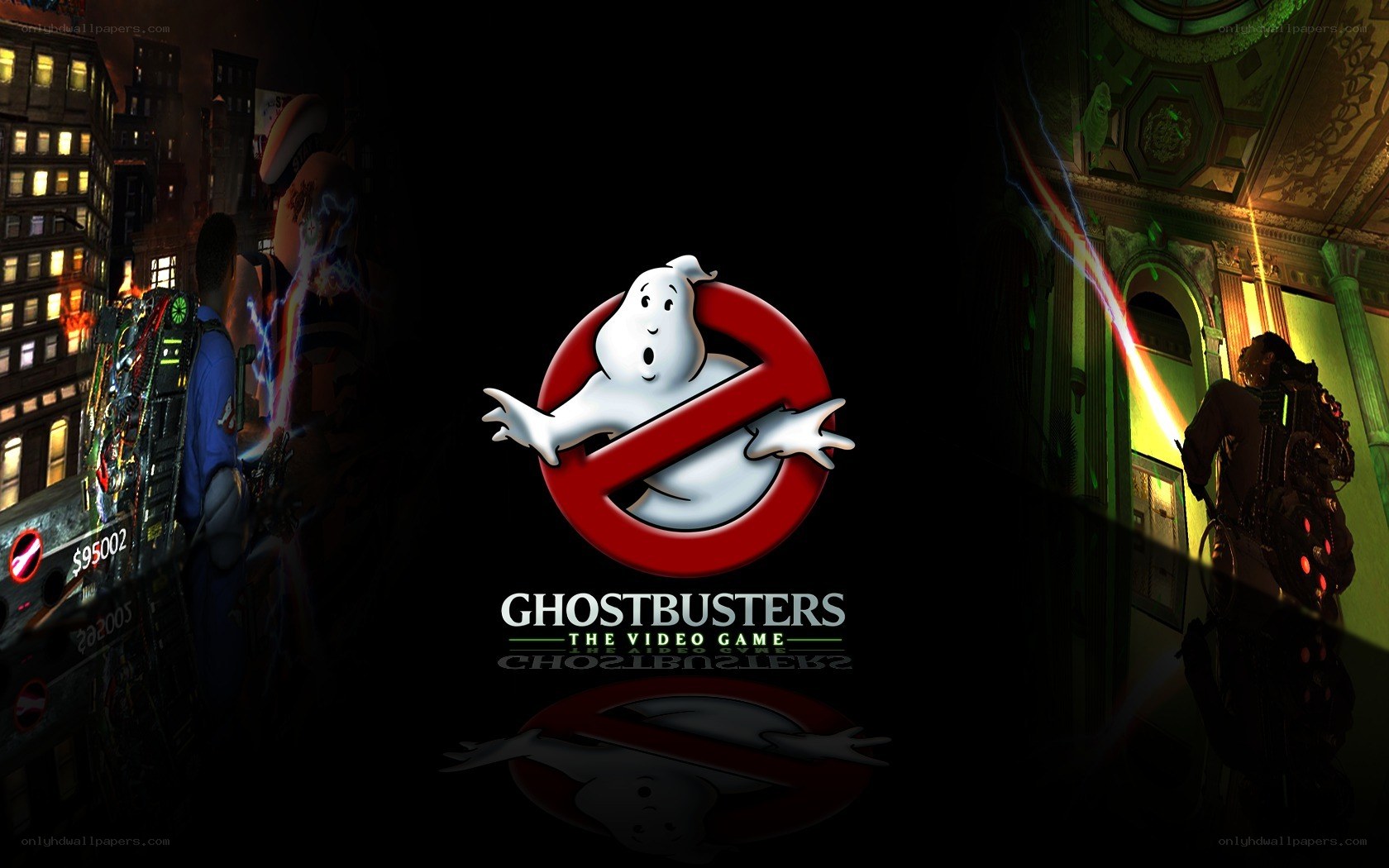 Ghostbusters video game artwork