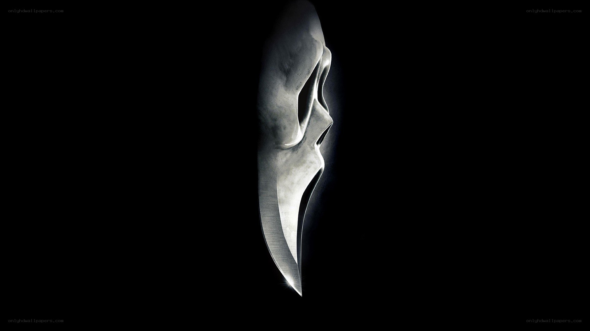 Ghostface mask from Scream