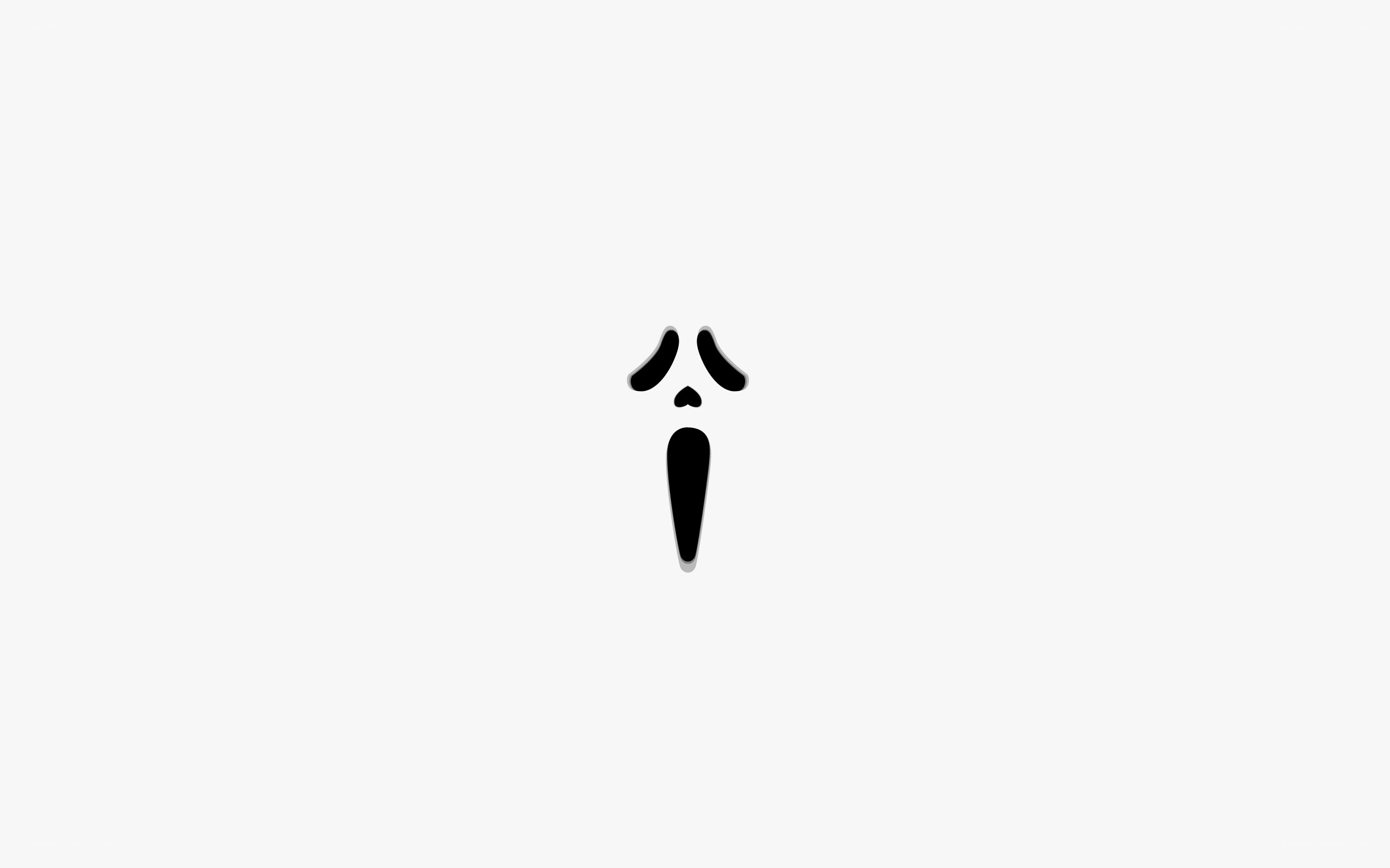 Ghostface mask icon