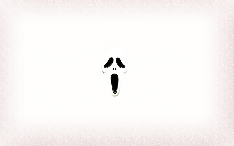 Ghostface Mask — White