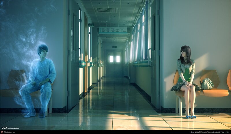 Ghostly Boy and Girl