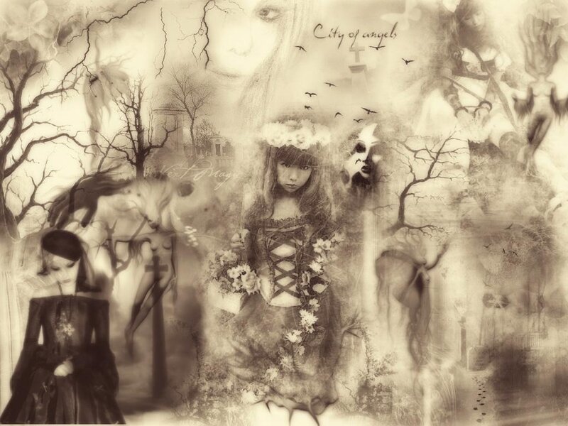 ghostly city of angels