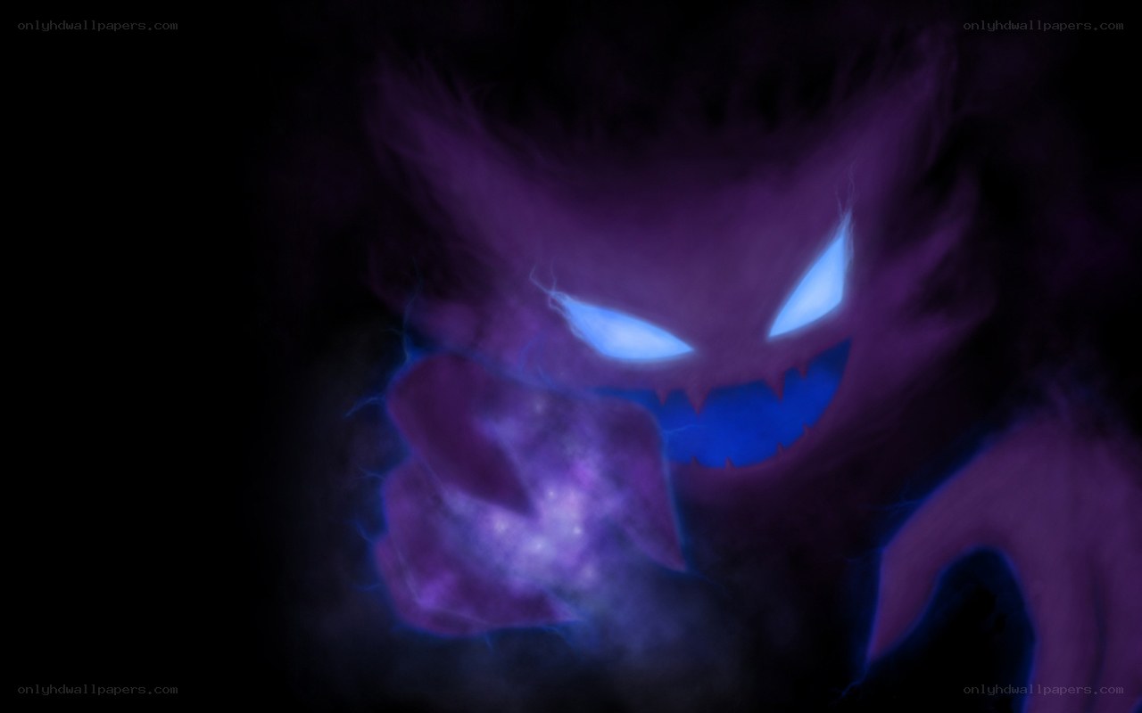 ghostly creature with glowing eyes