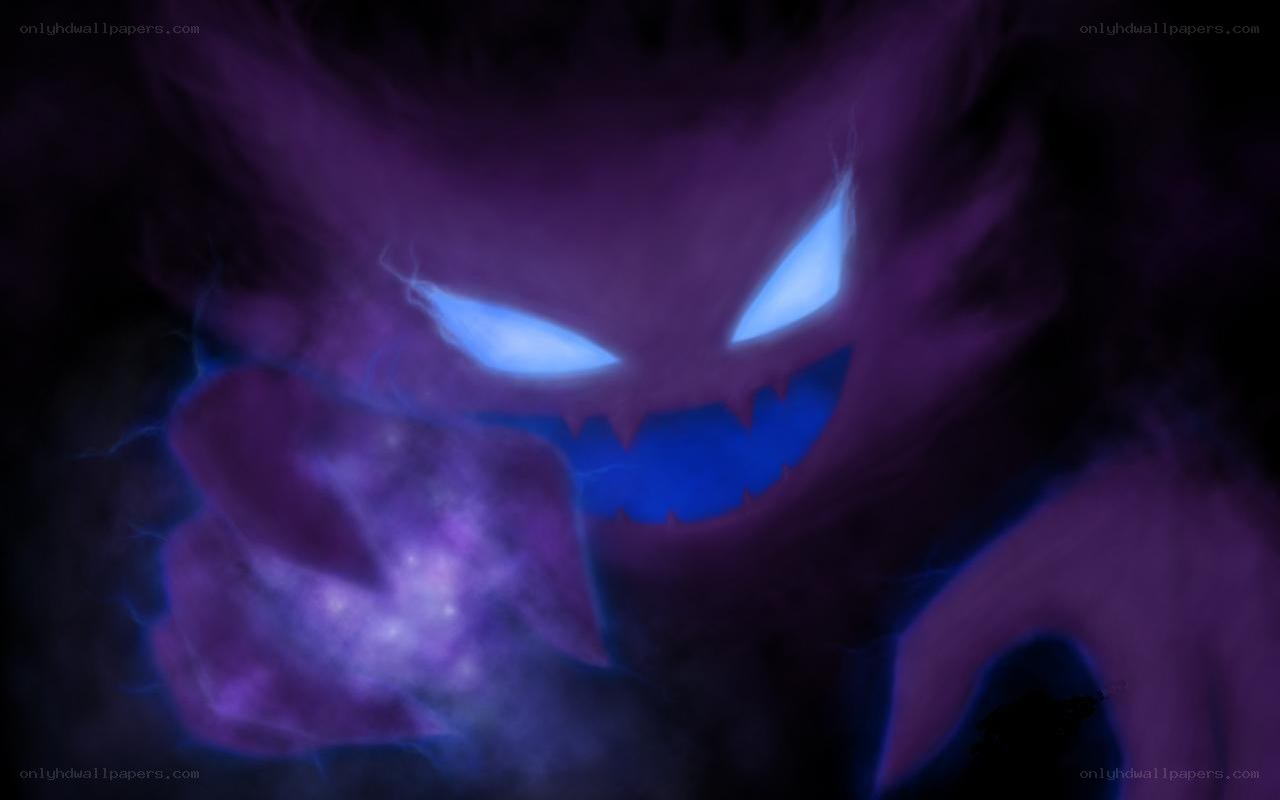 ghostly creature with glowing eyes