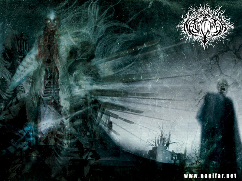 Ghostly Figure with Swords