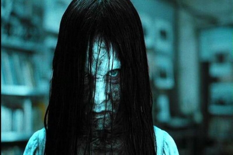 Ghostly Girl with Long Hair