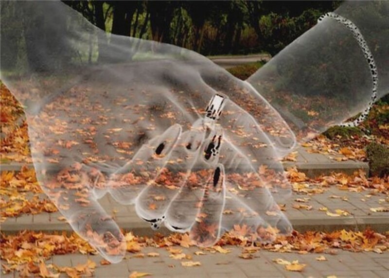 Ghostly Hands Holding