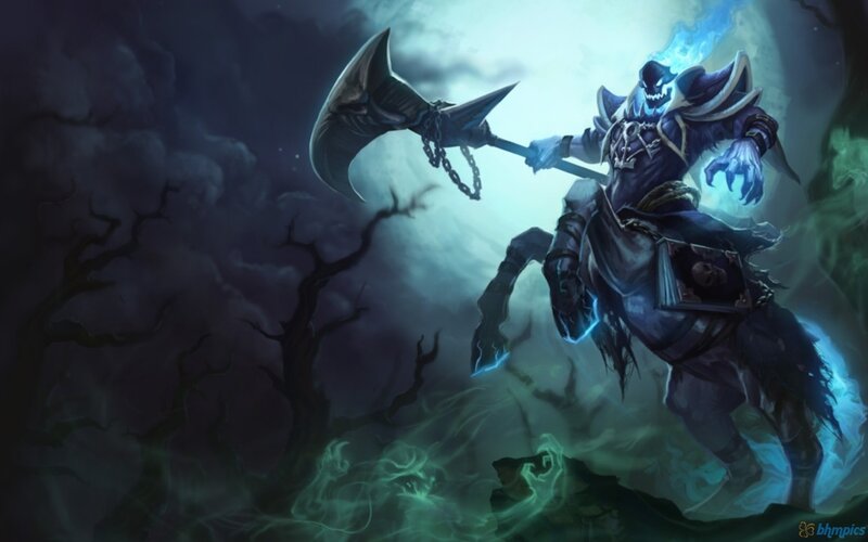 Ghostly Warrior with Axe
