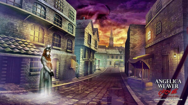 Ghostly Woman in Street