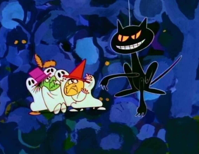 Ghosts and Black Cat