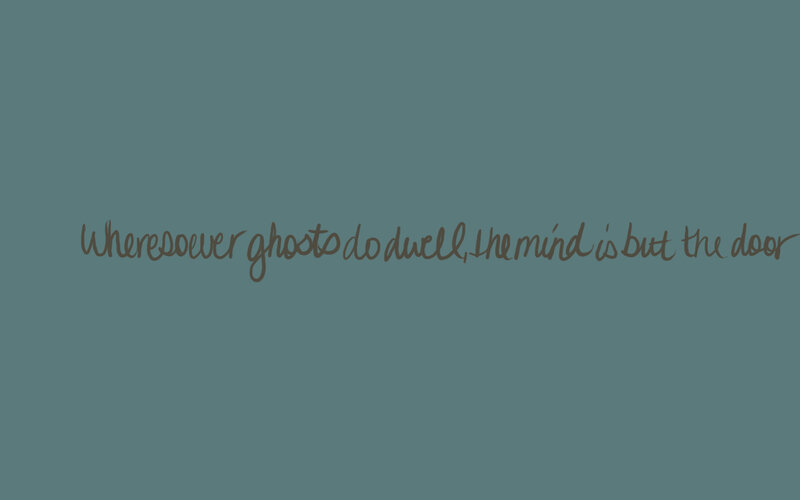 ghosts and the mind