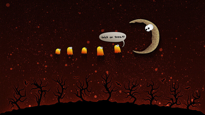 Ghosts Asking Moon — Black