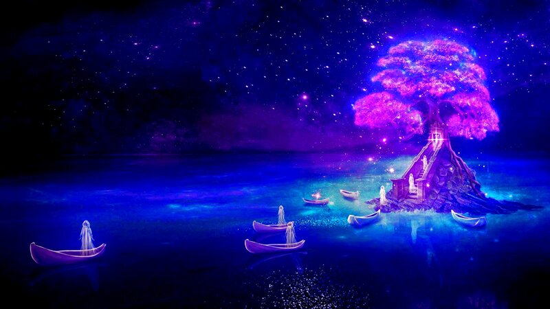 Ghosts in Boats on Water — Blue