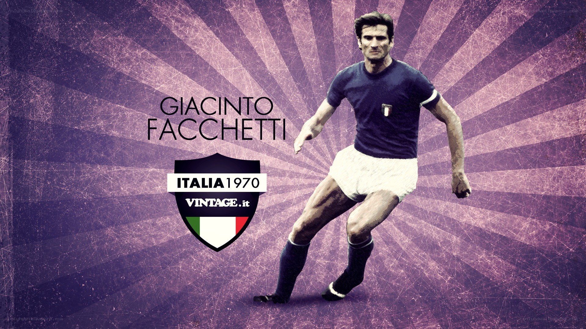 Giacinto Facchetti in Italy kit