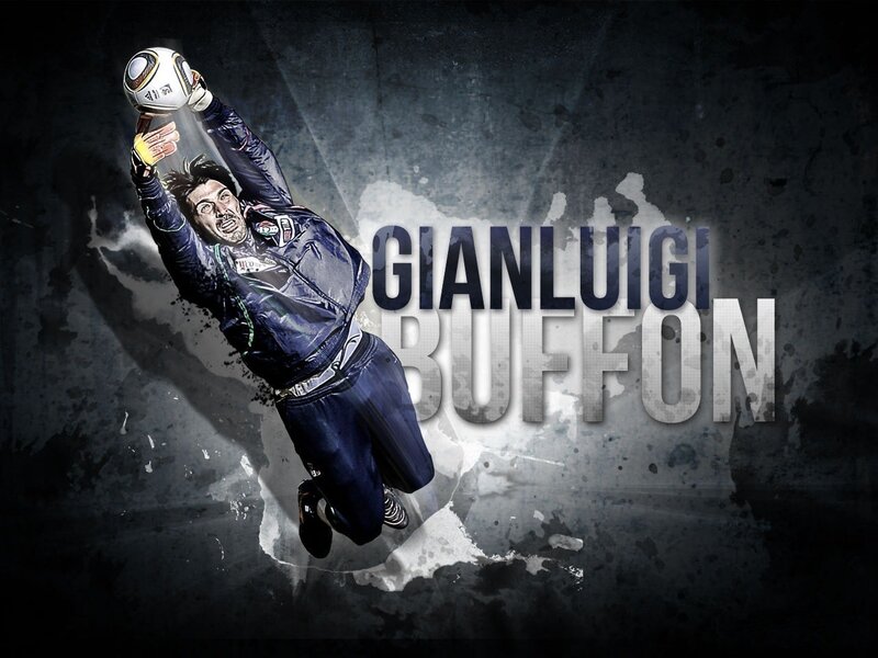 Gianluigi Buffon in action