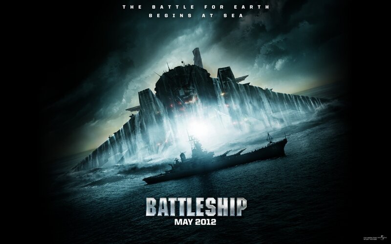 Giant Alien Battleship