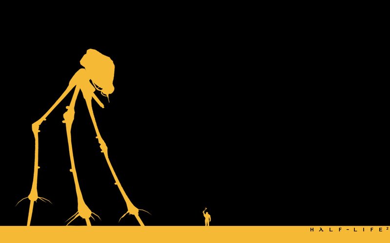 Giant Alien Creature — Yellow