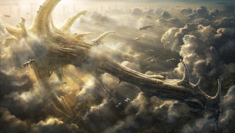 Giant Alien Ship