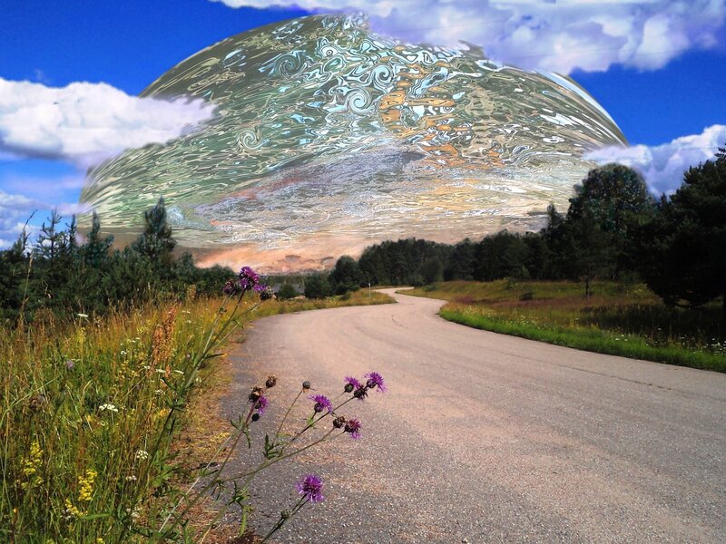 Giant Alien Sphere
