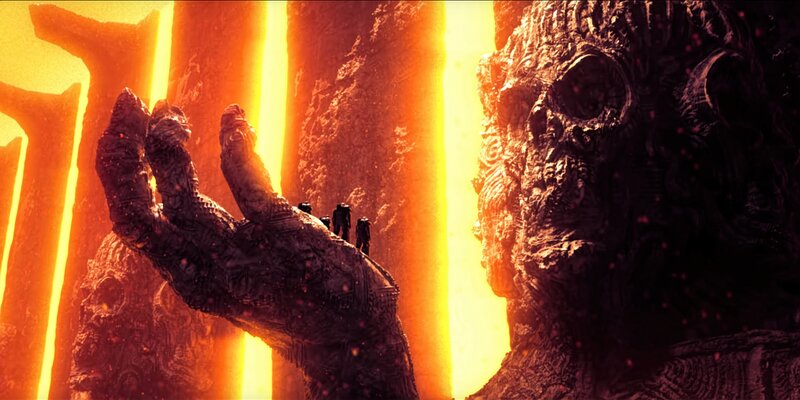 Giant Alien Statue