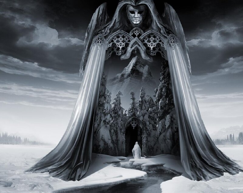 Giant Angel Statue