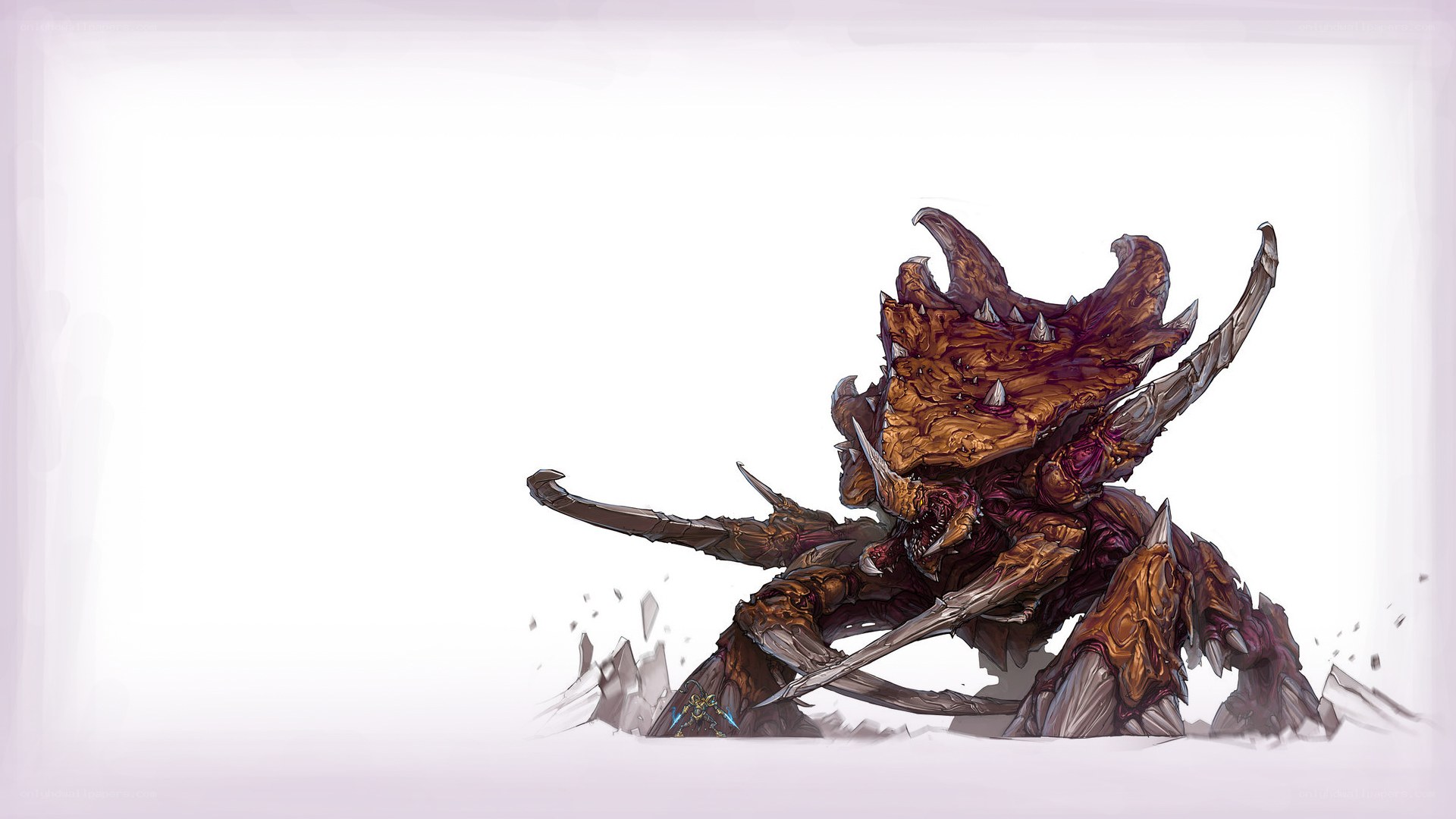 giant armored creature
