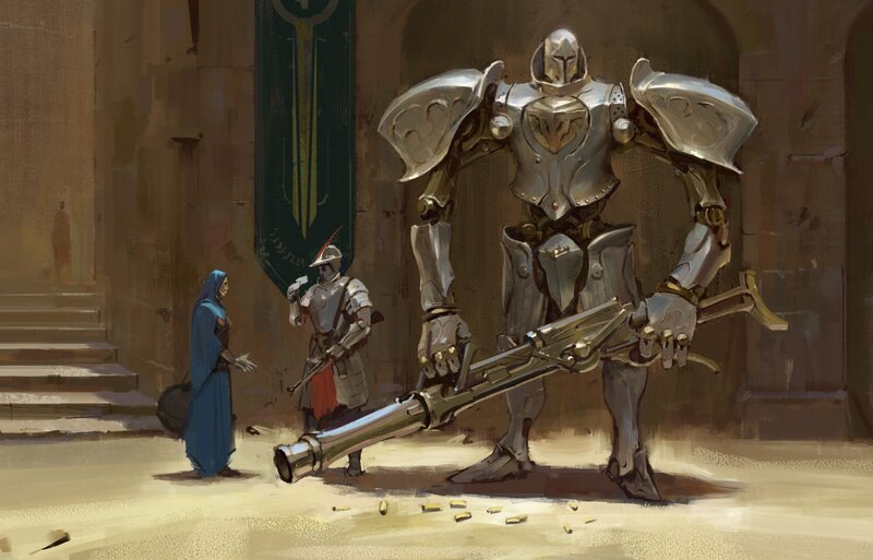 Giant Armored Robot