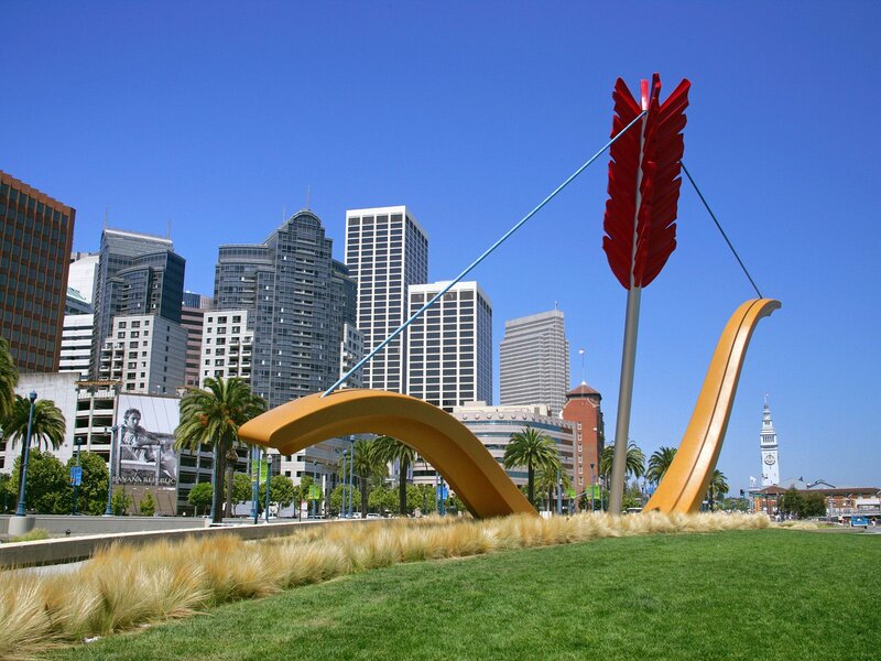 Giant Arrow Sculpture