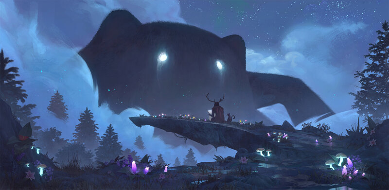Giant Bear Head