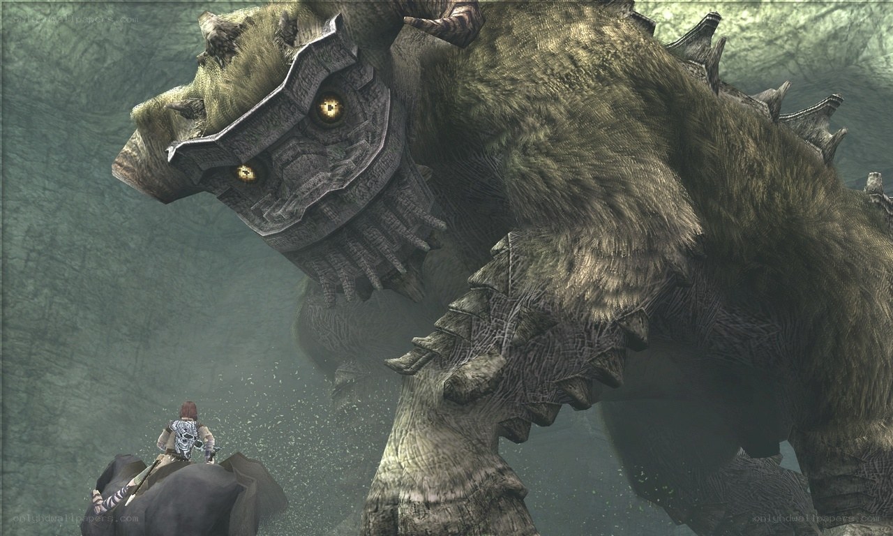 giant beast confrontation