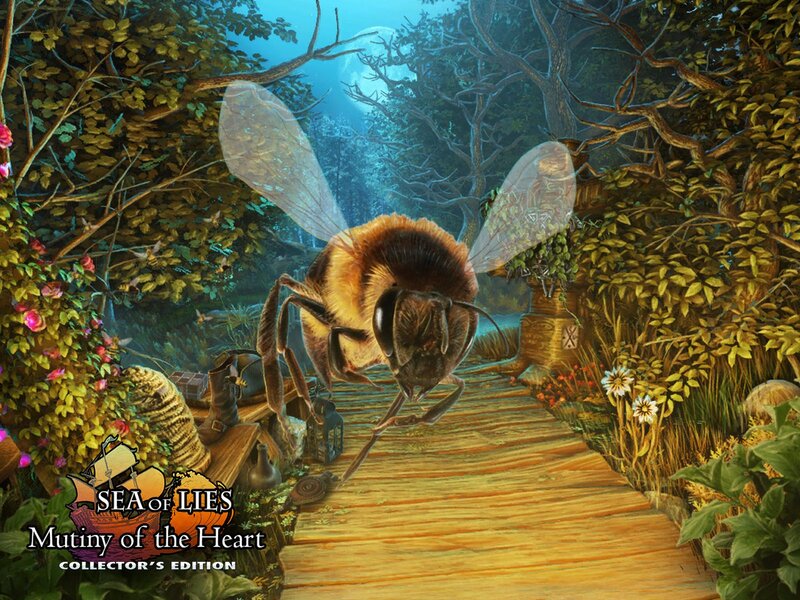 Giant Bee on Path