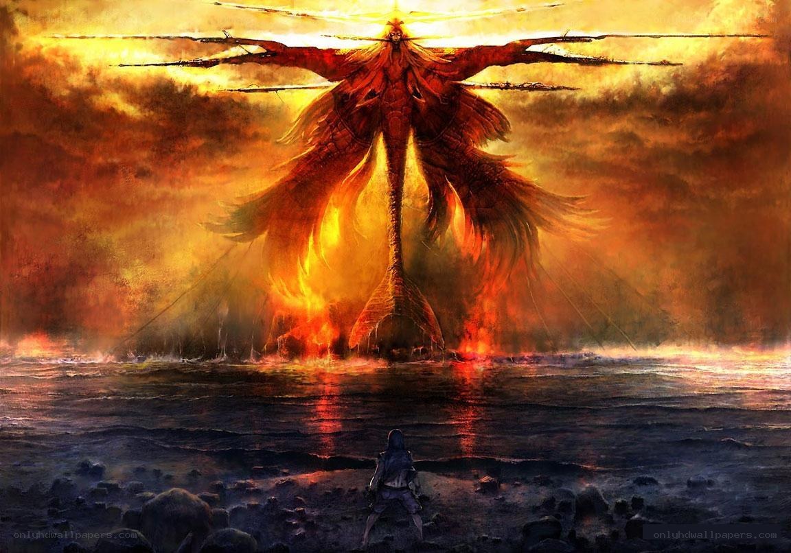 Giant bird-like creature emerges
