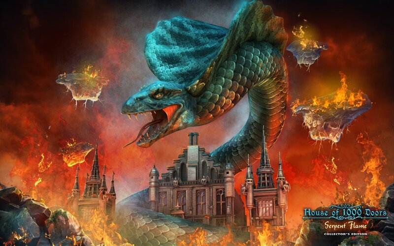 Giant Blue Serpent