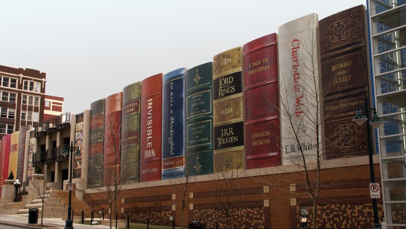 Giant Book Sculptures