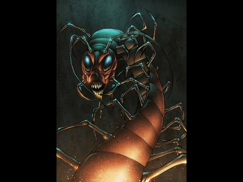 Giant Centipede Monster