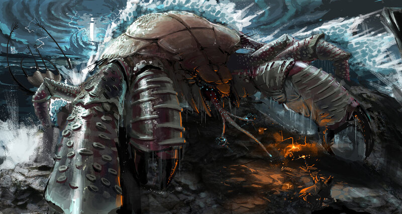 Giant Crab-like Creature