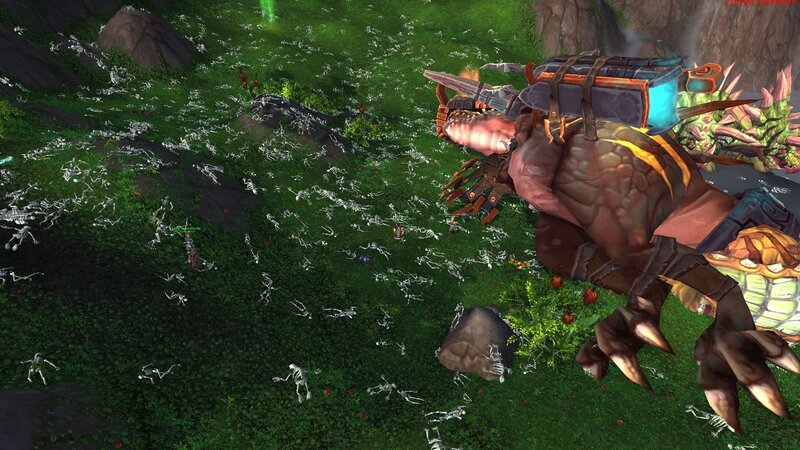 Giant Creature in Grass