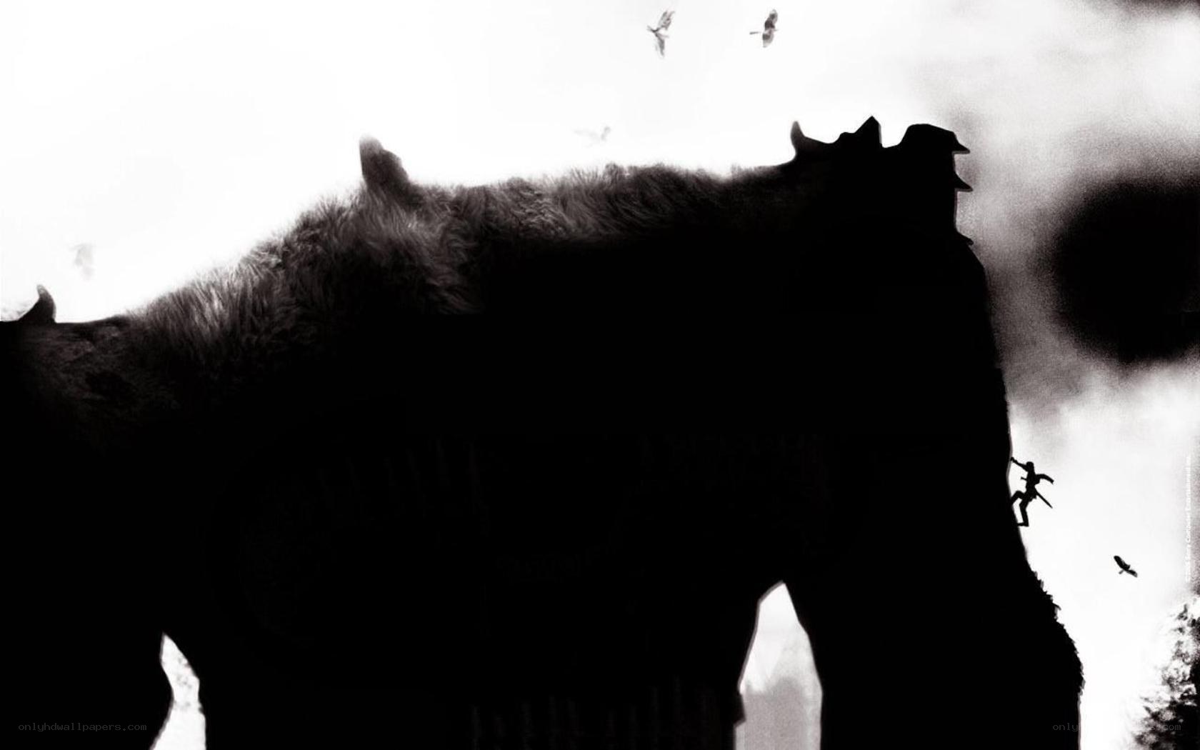 giant creature silhouette