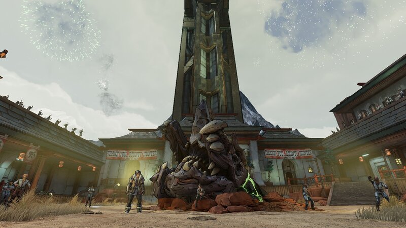Giant Creature Statue