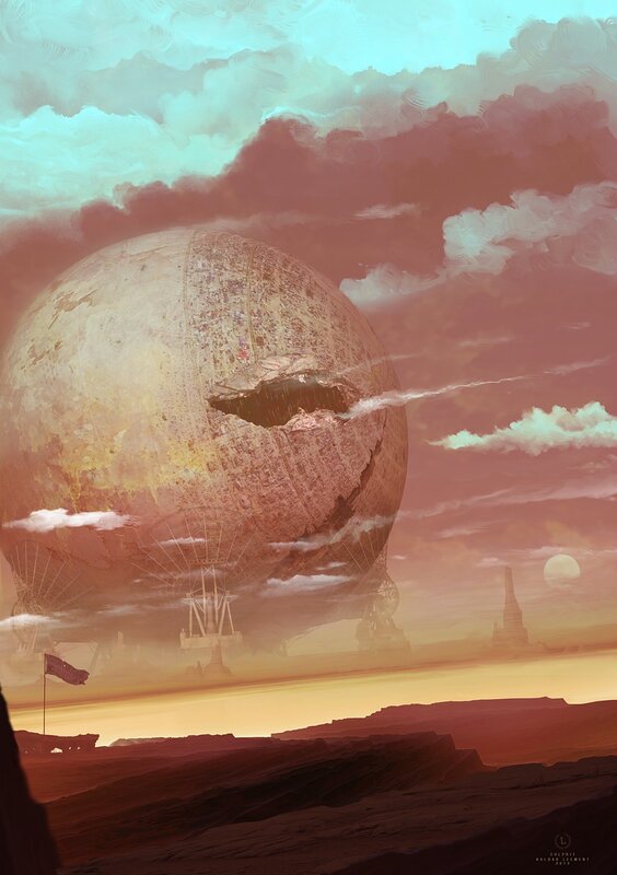 Giant Damaged Sphere
